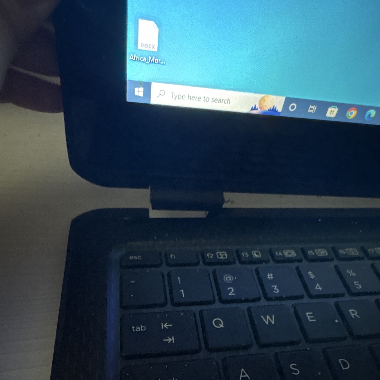 “HP ProBook x360 11 G1 EE Touchscreen Laptop WORKS Broken Hinge Charger Included
