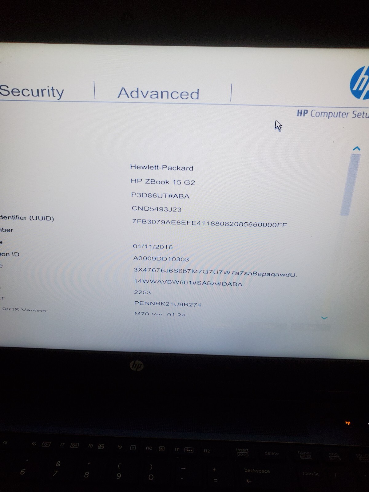 HP ZBook 15 G2 15.6″ Laptop Core i7-4710MQ 2.5GHz 8GB RAM No HDD/SSD/OS! #69