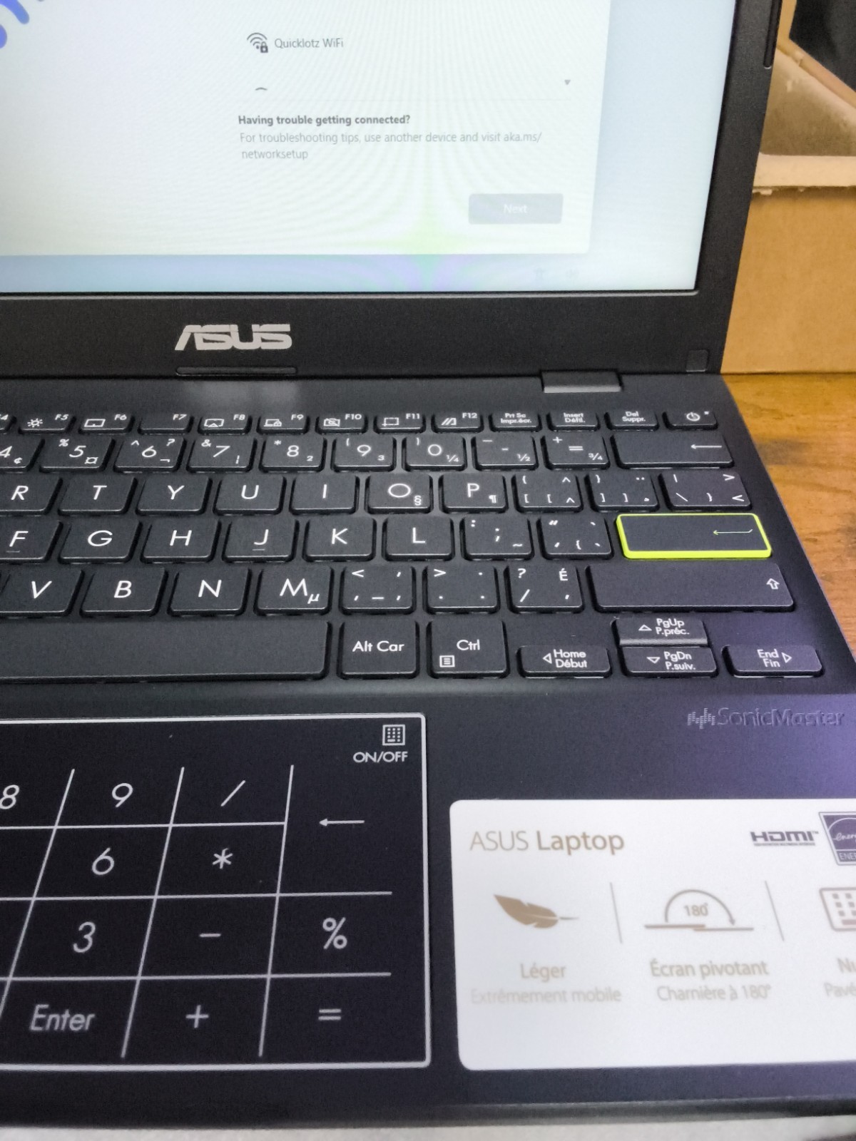 £ASUS 14.0″ Laptop E410M Intel Celeron N4020 4GB RAM 64GB SSD (G2)