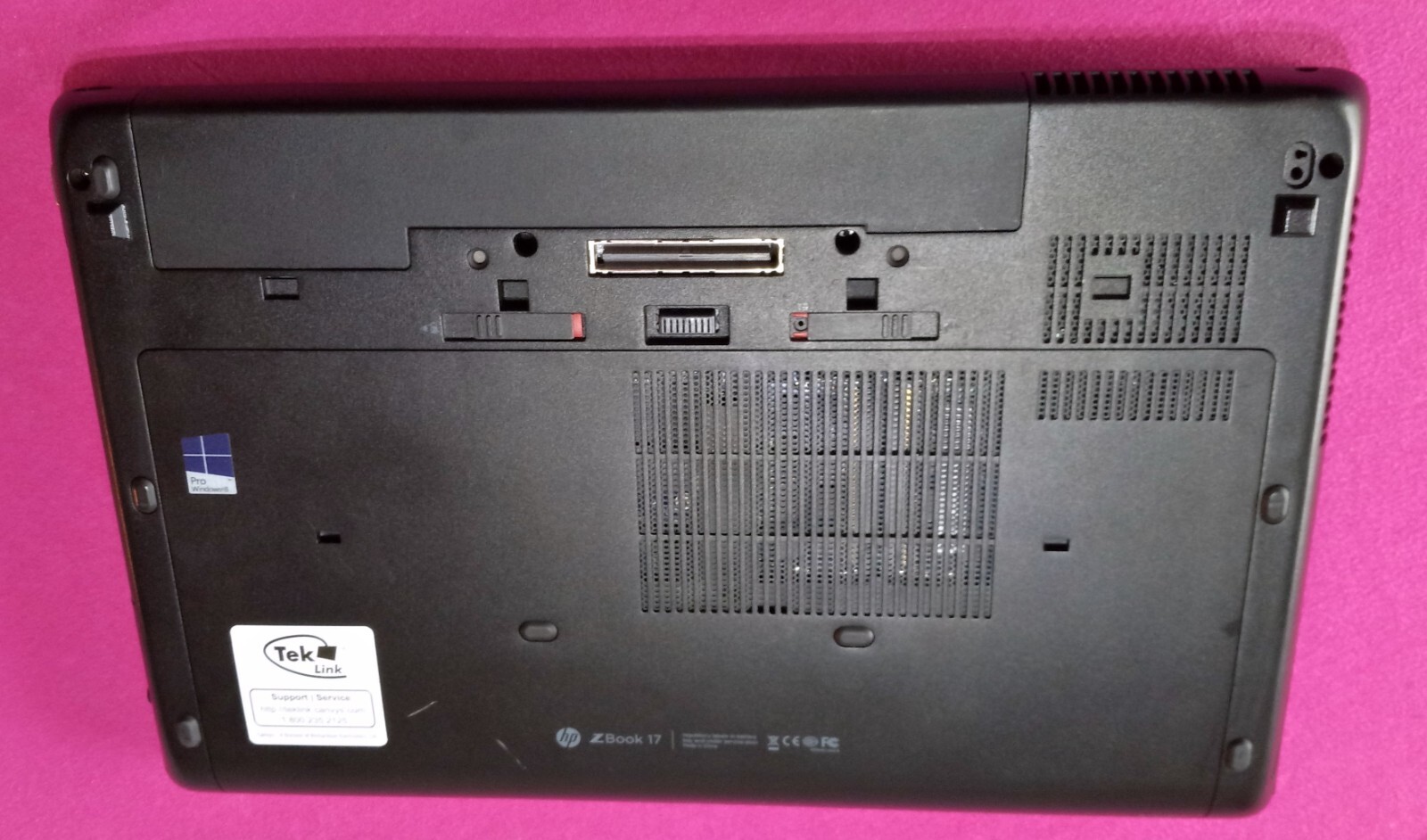 HP ZBook 17 G1 laptop I7-4810mq 2.8-3.8Ghz 16GB 512GB NVIDIA K4100M DREAMCOLOR