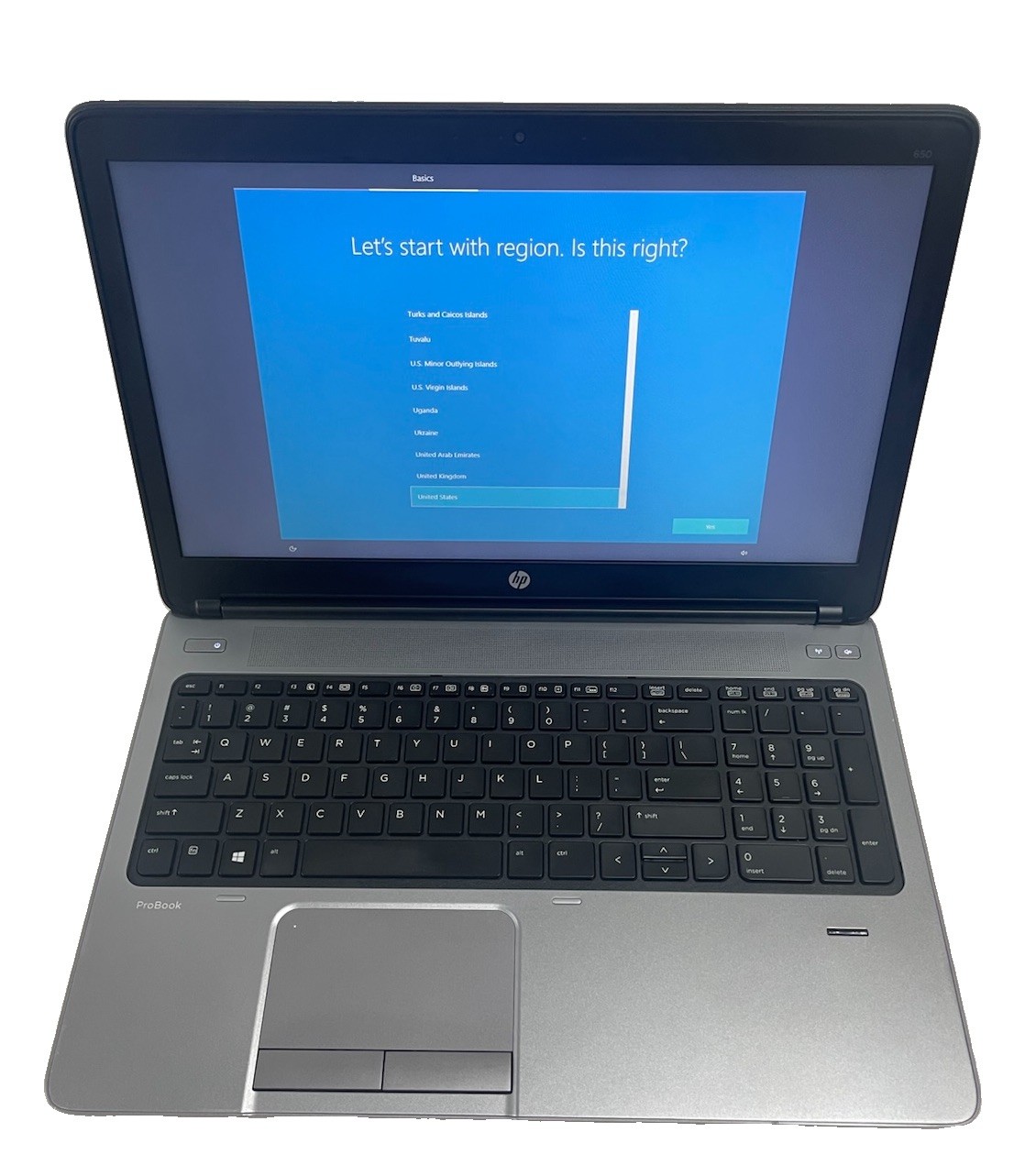 HP Probook 650 G1 Laptop Computer PC i3 8GB RAM 128GB SSD Windows 10 Pro