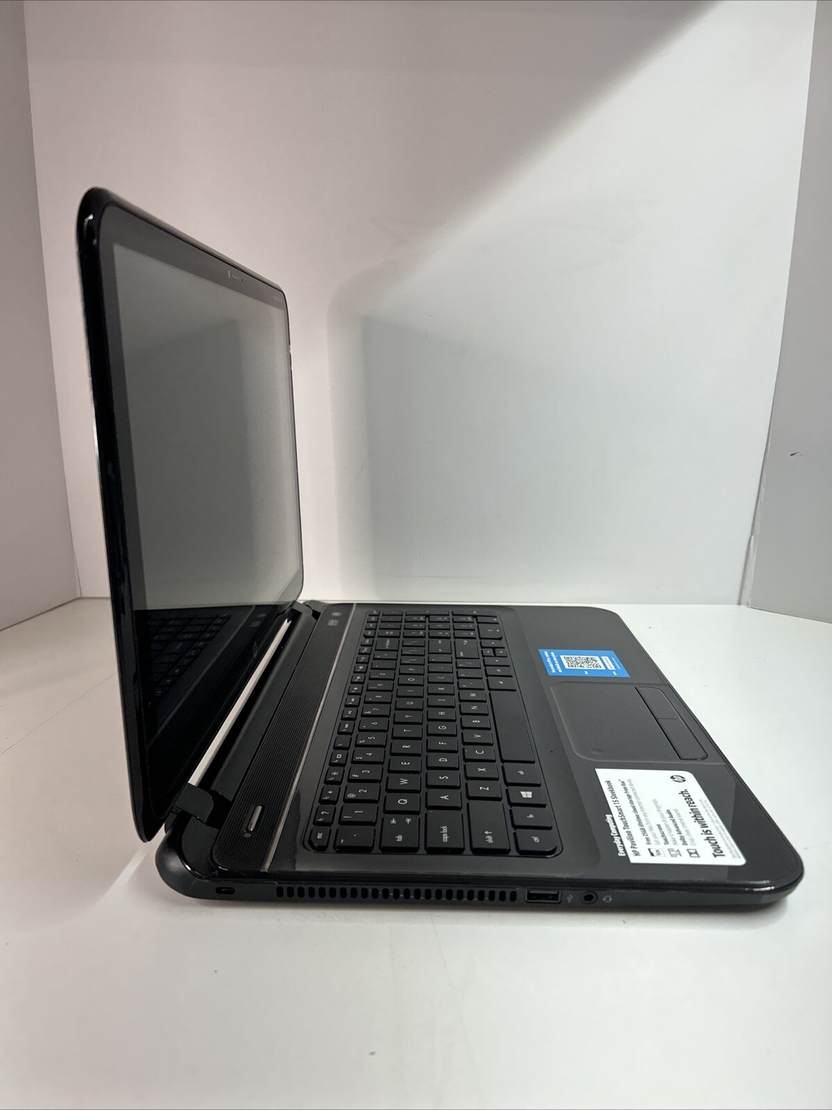 HP Pavilion TS 15 SleekBook 15-b129wm 4GB Ram 500GB HDD W 11 Pro Needs 🔋