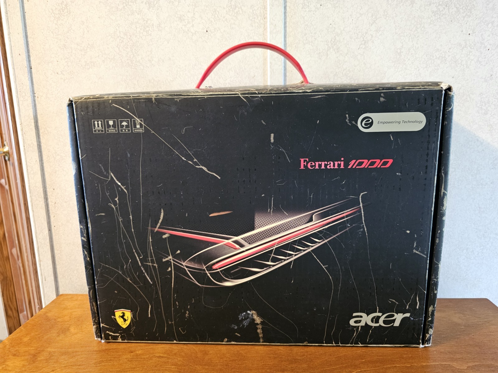 Acer Ferrari 1000 Laptop Complete! Please Read Description