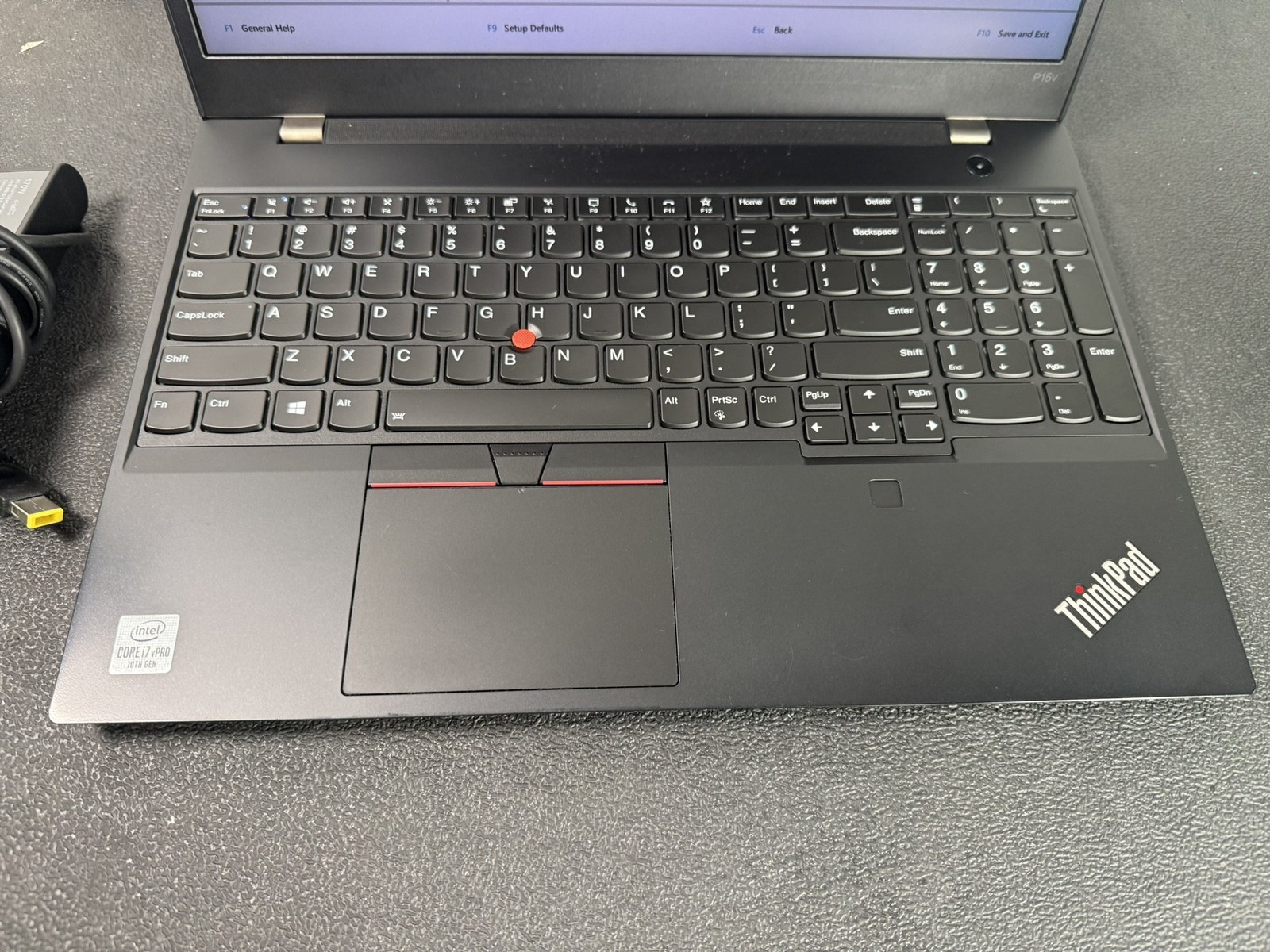 Lenovo ThinkPad P15v Gen 1 15.6″ i7-10850H 2.7GHz 32GB DDR4 NO SSD P620 – READ