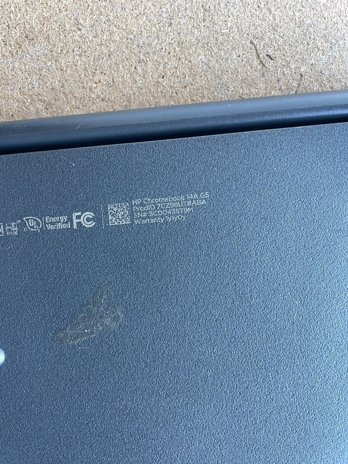 Cosmetic damage, Good screens – HP Chromebook 14a G5 (7CZ98UT)