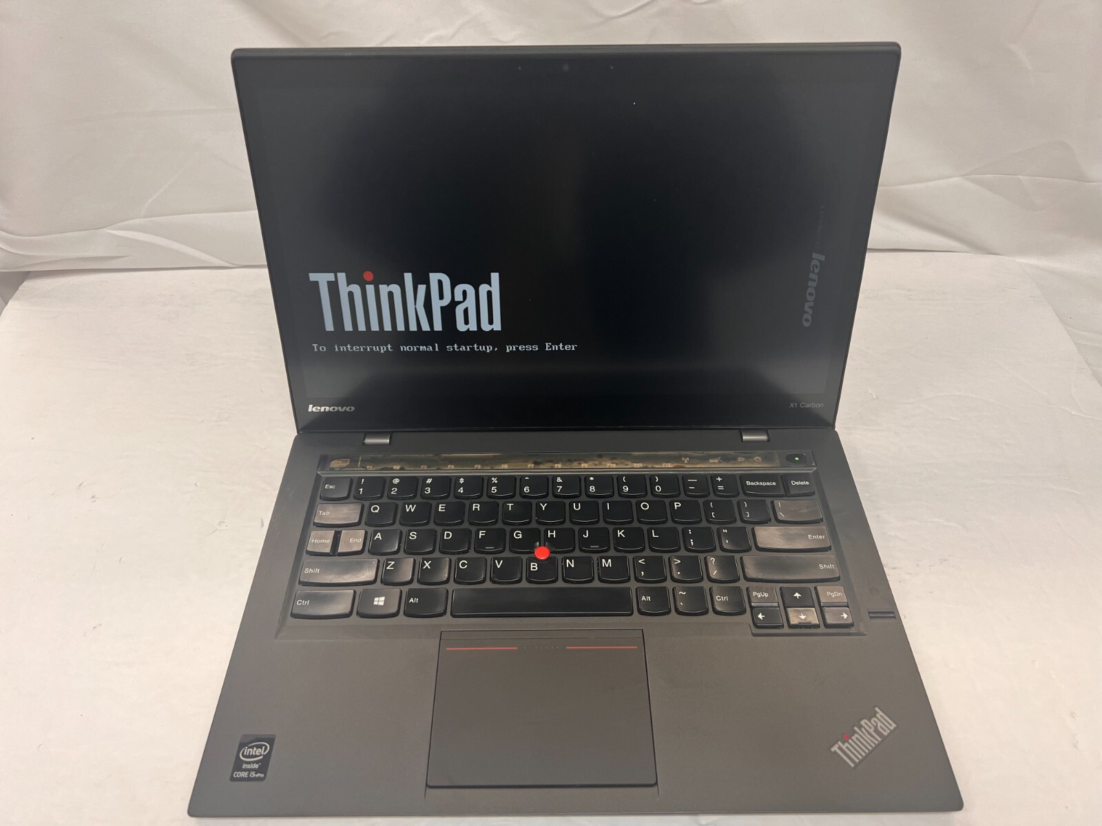 Lenovo Thinkpad X1 20A8S0A500 14″ Intel i5-4300U 8GB RAM 180GB SSD Win 10 Pro