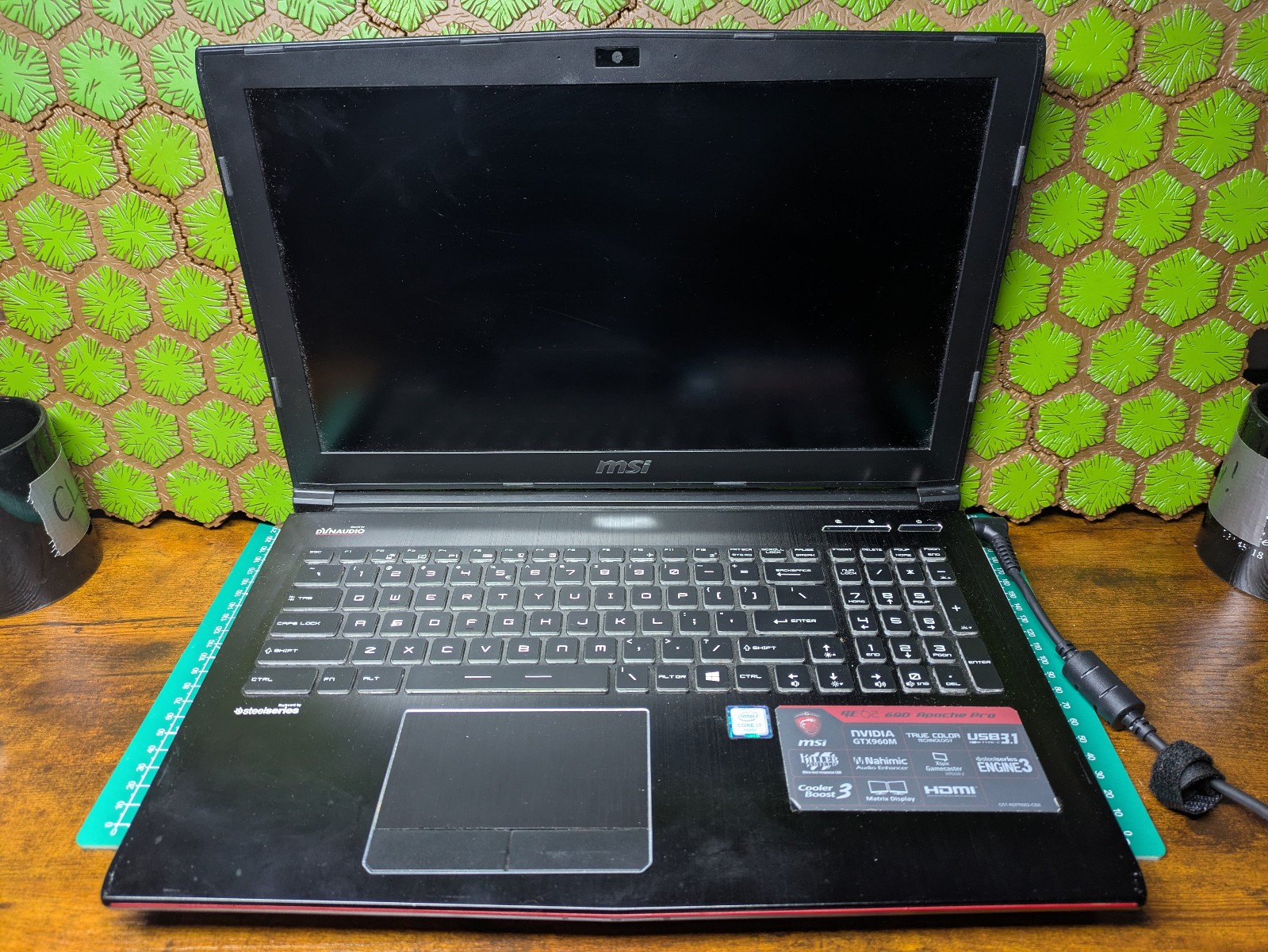 MSI GE62 6QD Apache Pro Gaming Laptop
