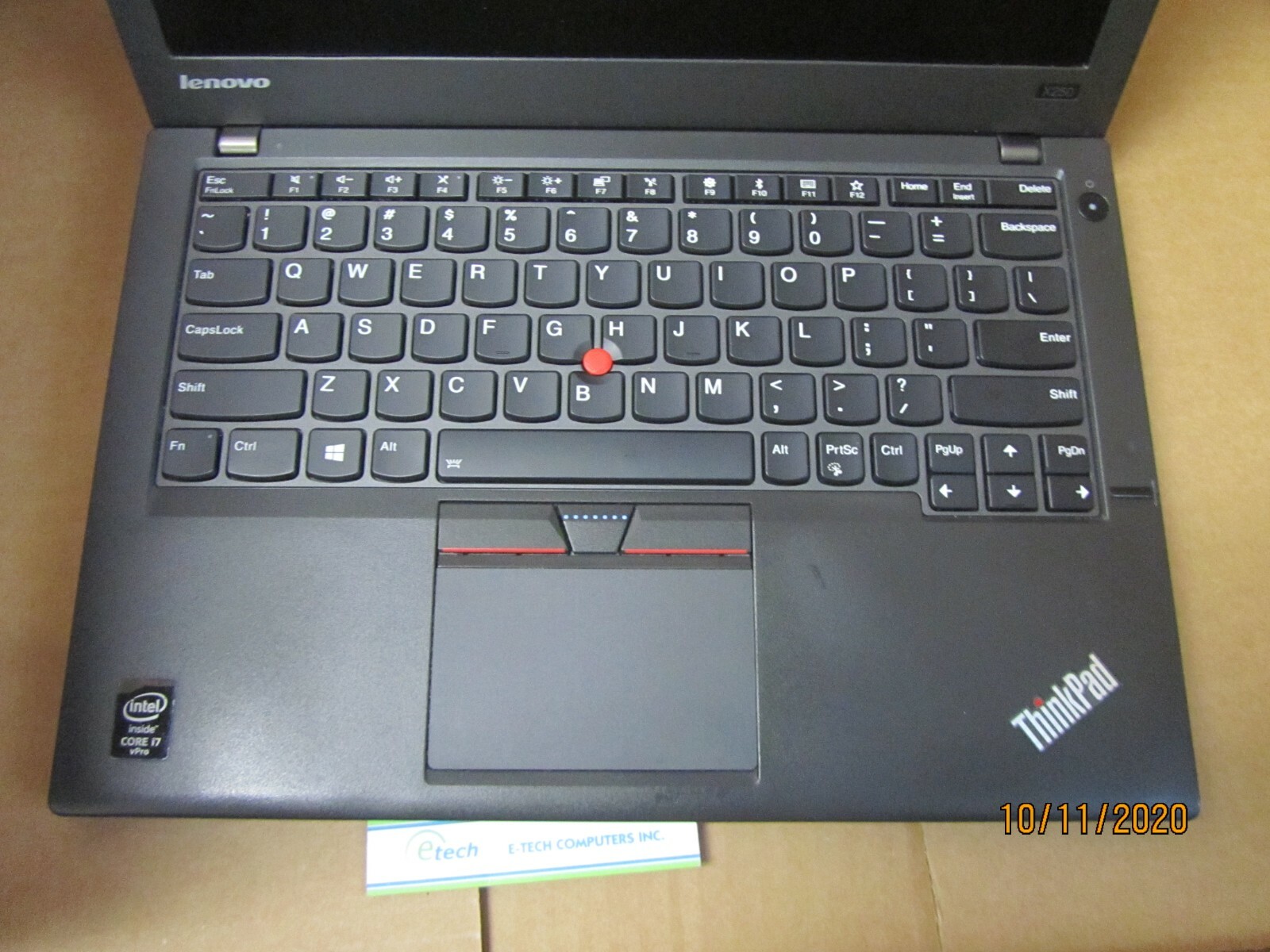 20CLS2FD02 – ThinkPad X250 i7-5600U, 8GB RAM 500GB HD, 12.5″ HD LCD Win10 Pro64