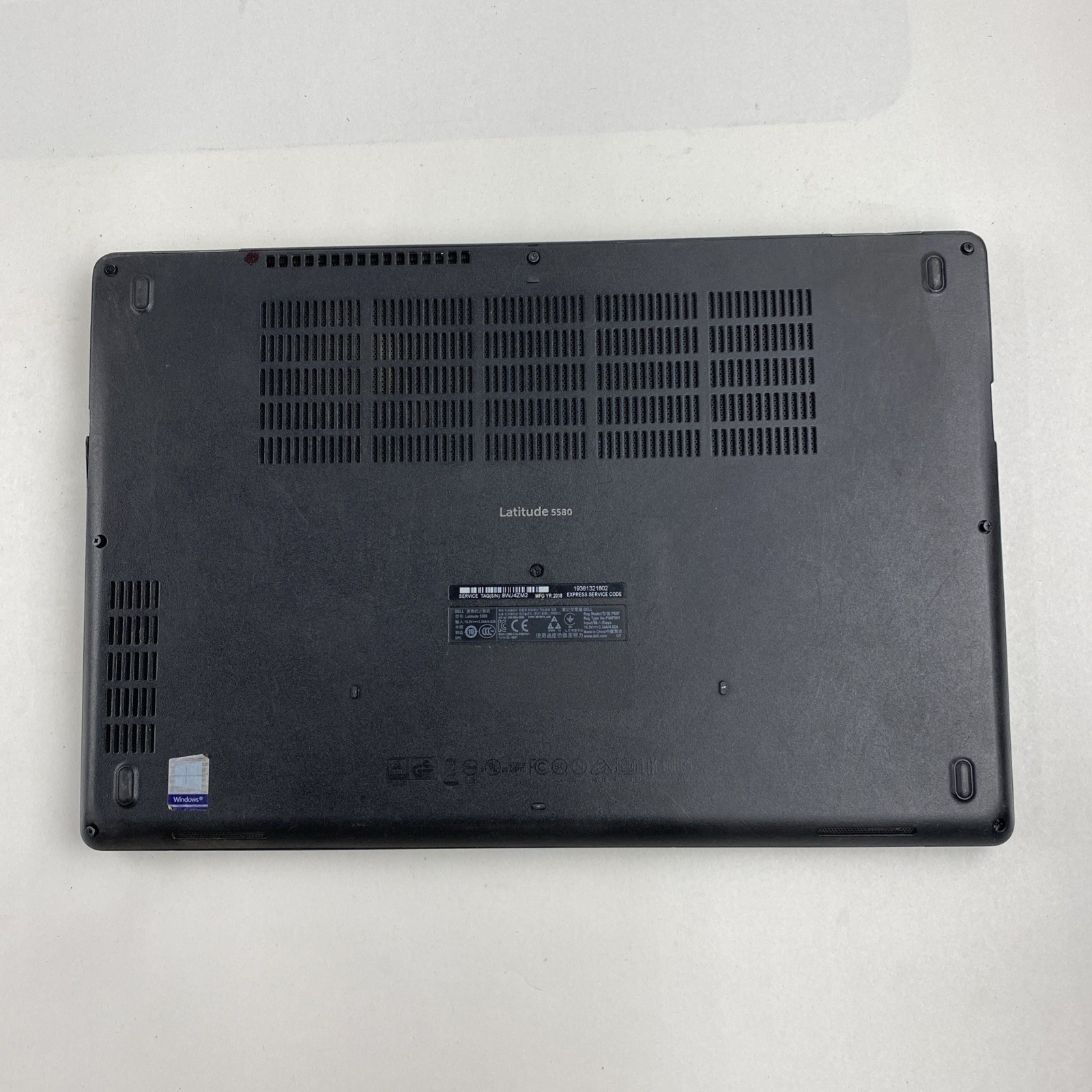 Dell Latitude 5580 Intel Core i5-7300U 2.60GHz 8GB RAM 15.6″ No Battery/HDD/OS