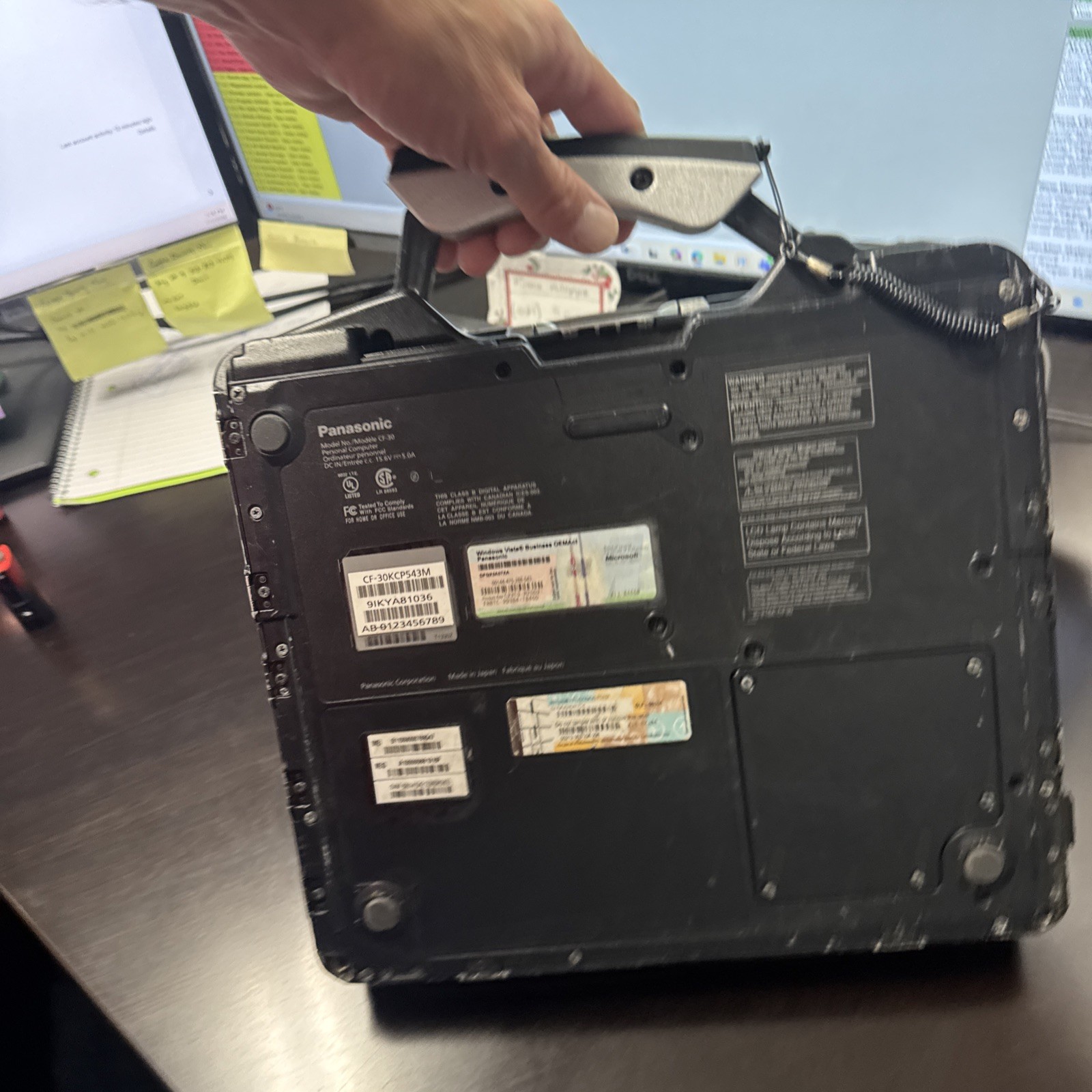Panasonic Toughbook CF-30 13.3″ 4GB RAM 1.6GHz Core 2 Duo Parts Or Repair