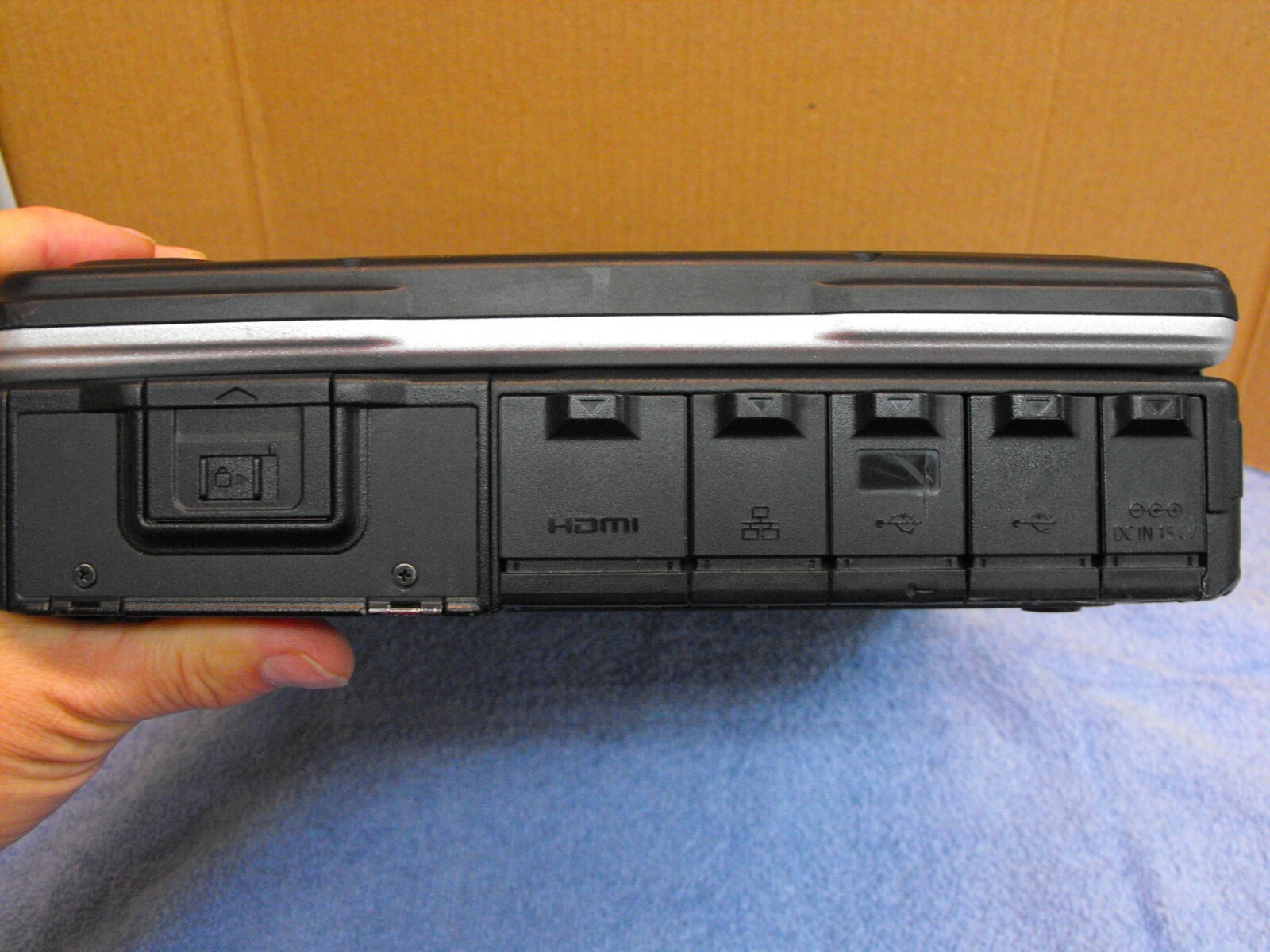 Black Panasonic Toughbook CF-31 MK5 500gb 8gb *GLOBAL GPS* BACKLIT WIN 10, 11