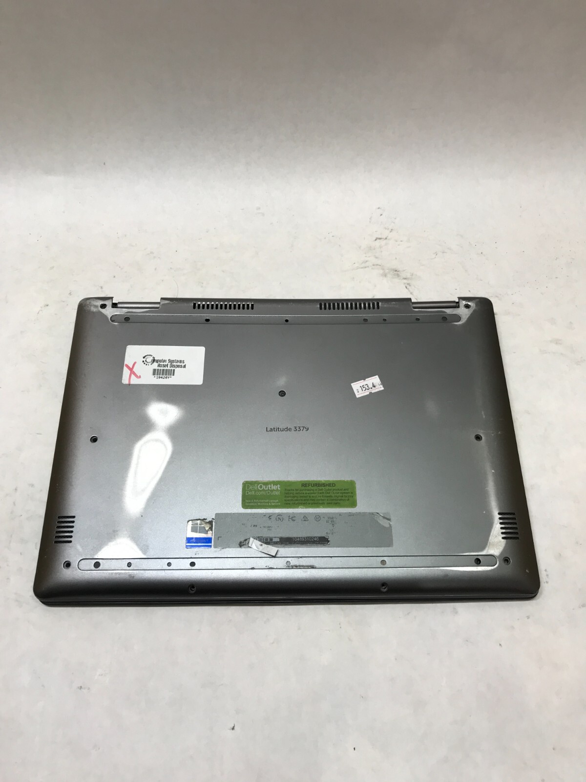 Dell Latitude 3379 13″ Intel Core i5-6200U NO RAM NO HDD/OS For Parts AS IS – DW