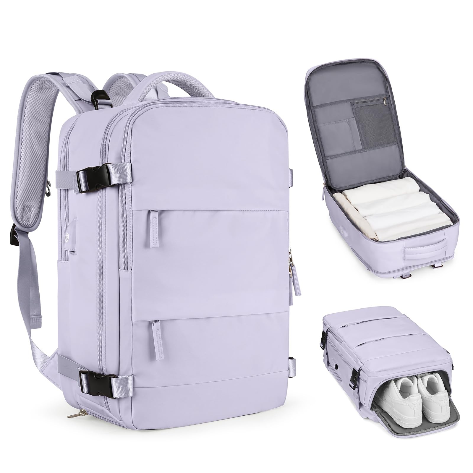 Carry On Backpack Personal Item Travel Backpack For Women Airline/Flight Approve