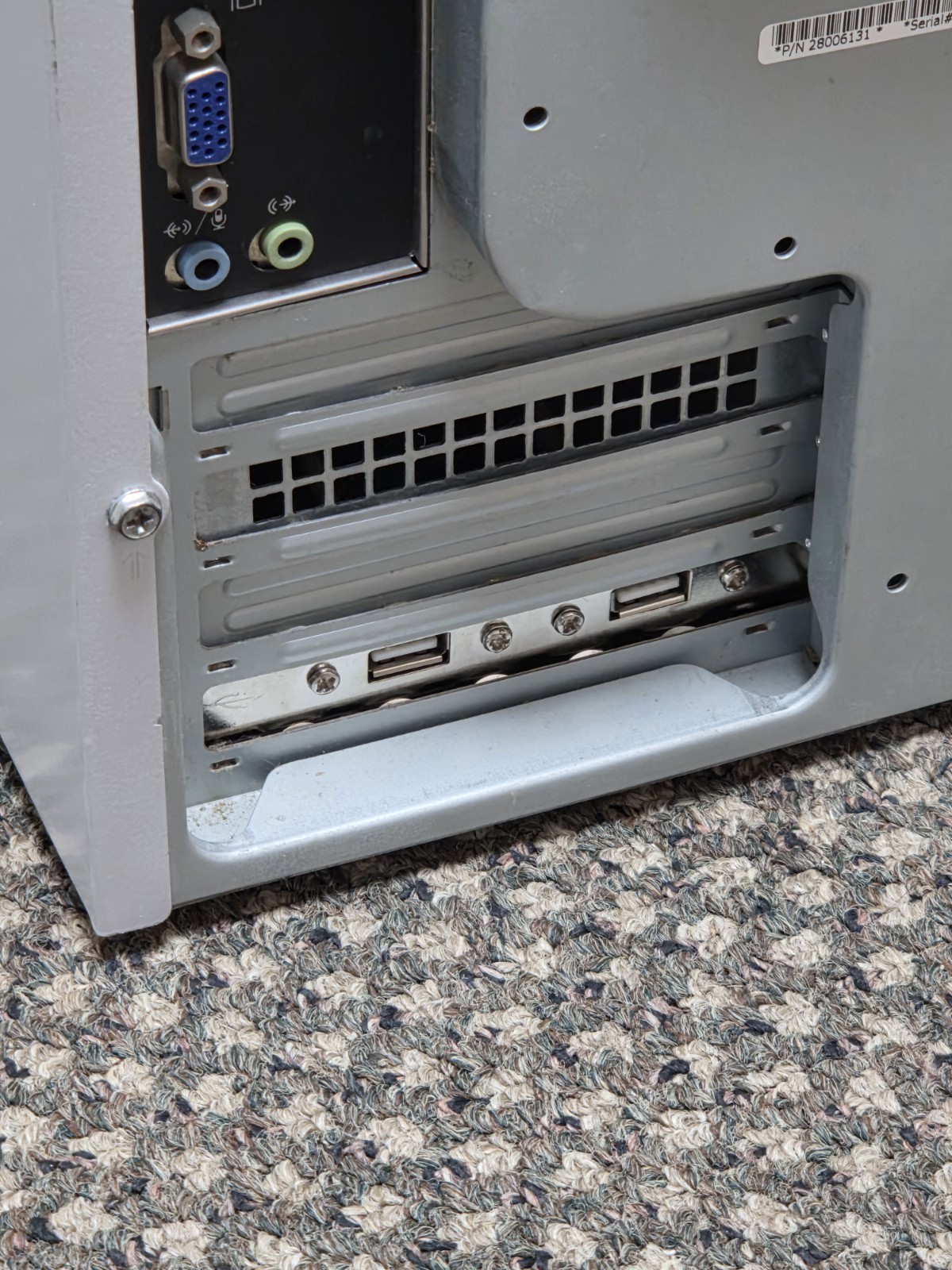Sony Vaio PCV-12v With Dell 3020 Optiplex Mobo Plus 4130 CPU 3.4 Ghz, 240 SSD