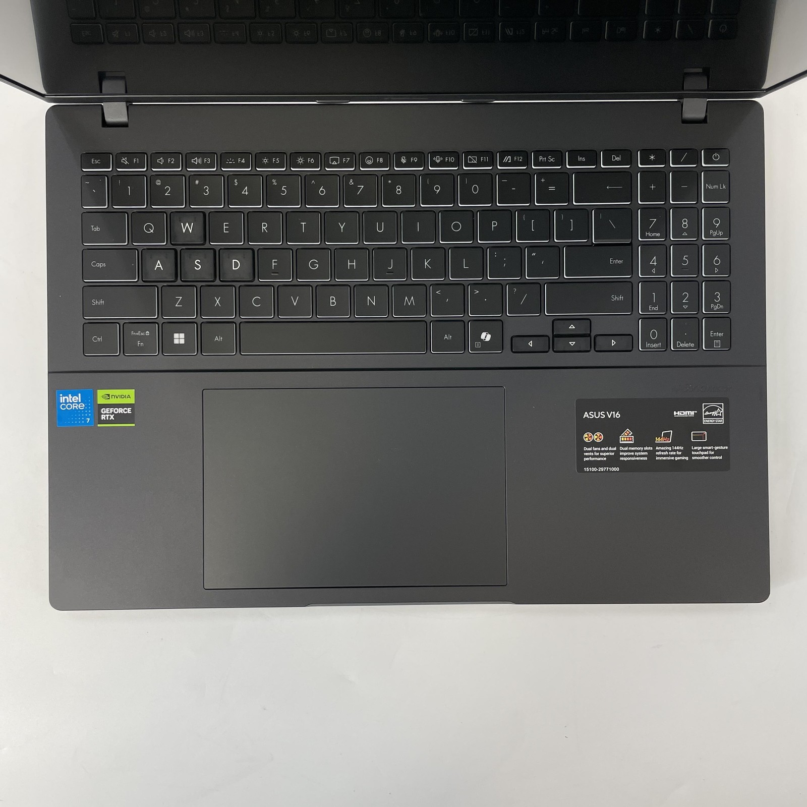 Asus V16 V3607VM 16″ FHD+ 144Hz 2.5 GHz Core 7 240H 32GB 1TB SSD RTX 5060