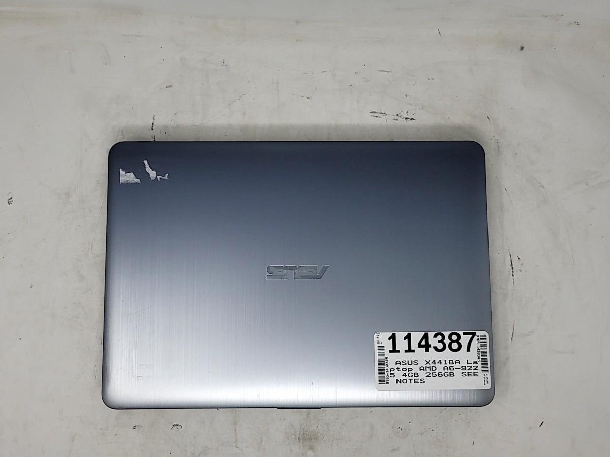 ASUS X441BA Laptop AMD A6-9225 4GB 256GB SEE NOTES