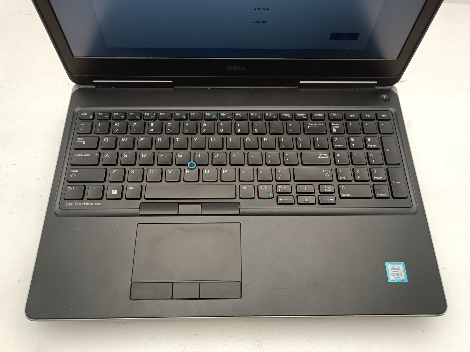 Dell Precision 7510 15″ Laptop Core i7-6820HQ @ 2.7GHz 32GB AMD Radeon Read #91