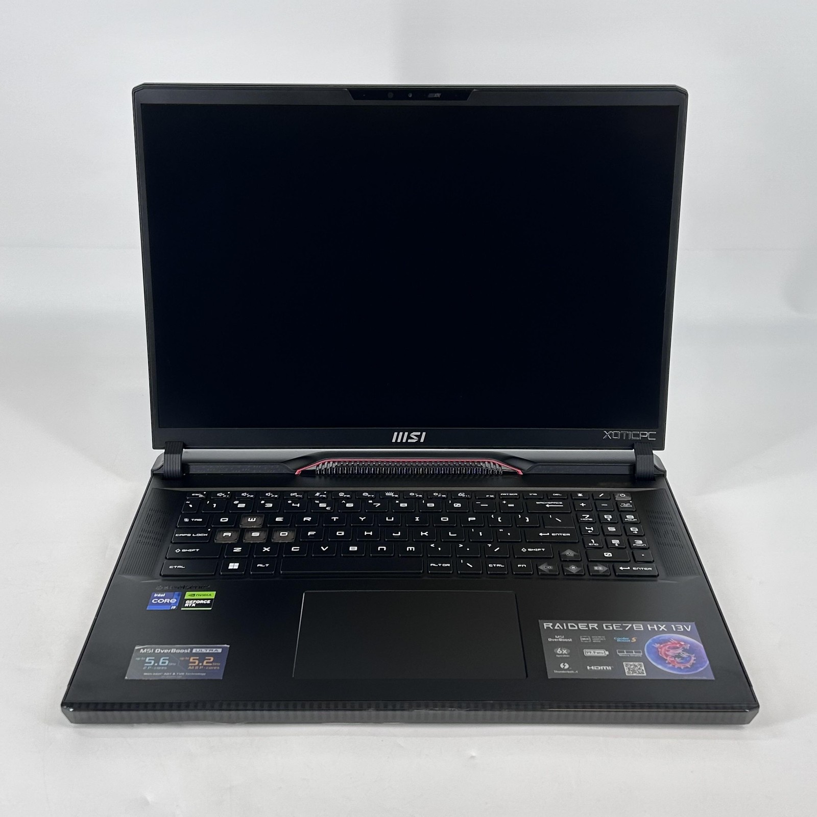 MSI Raider GE78 HX 17 240Hz QHD+ 2.2 GHz i9-13980HX 32GB 1TB SSD NVIDIA RTX 4080