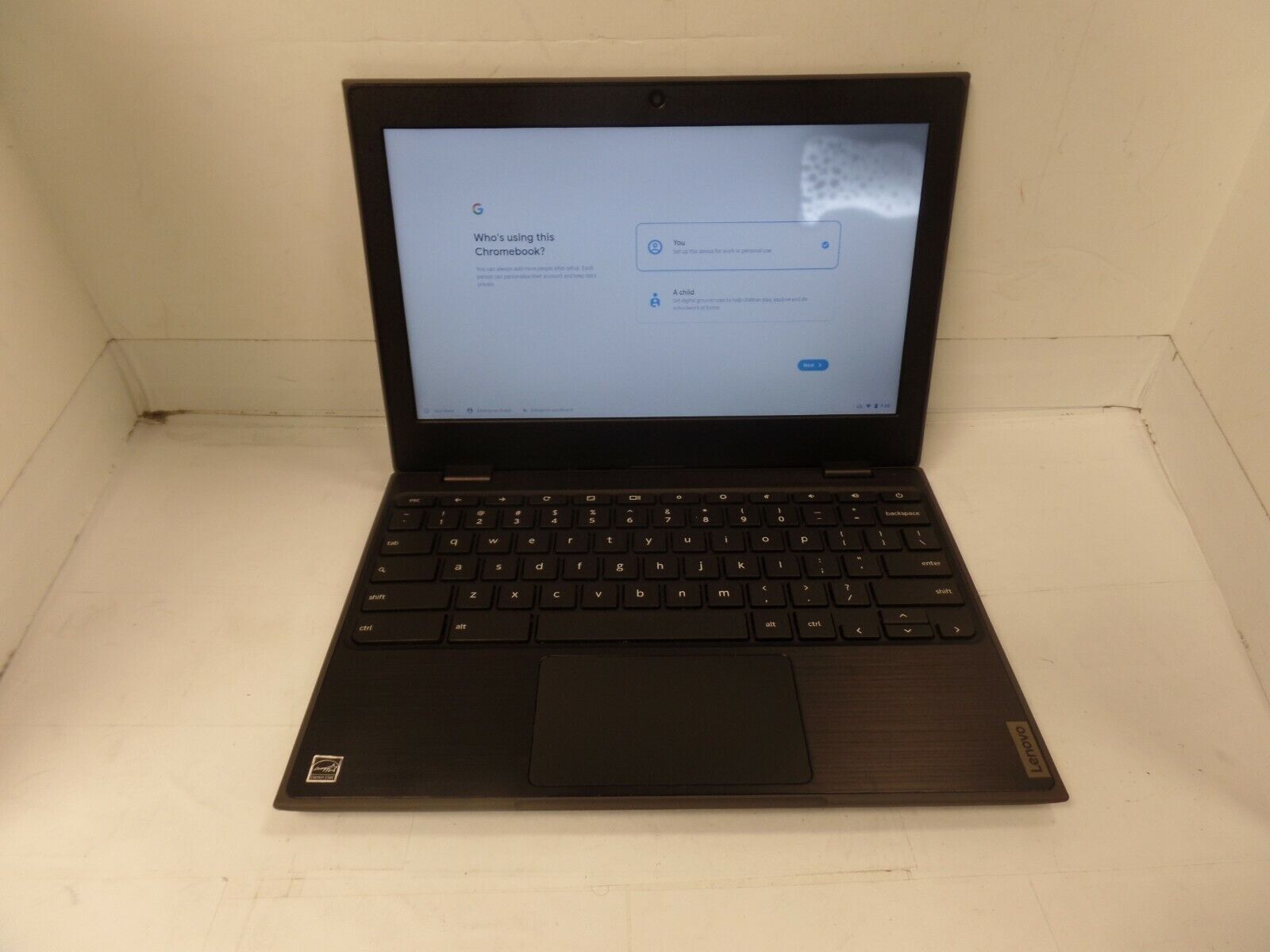 Lenovo 100e 11.6″ Chromebook Kids School Laptop 4GB 32GB USB-C Webcam AS-IS READ