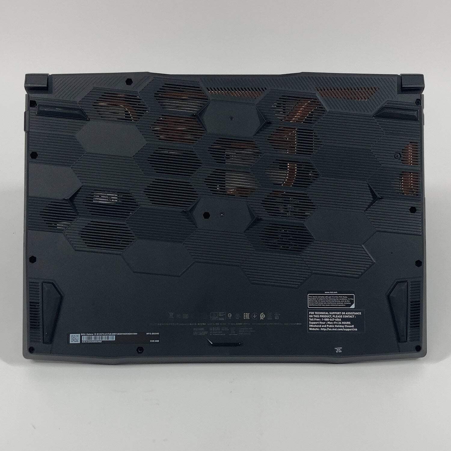 MSI Katana 15 B13VFK 15.6″ i7-13620H 2.4GHz 16GB RAM 1TB SSD GeForce RTX 4060