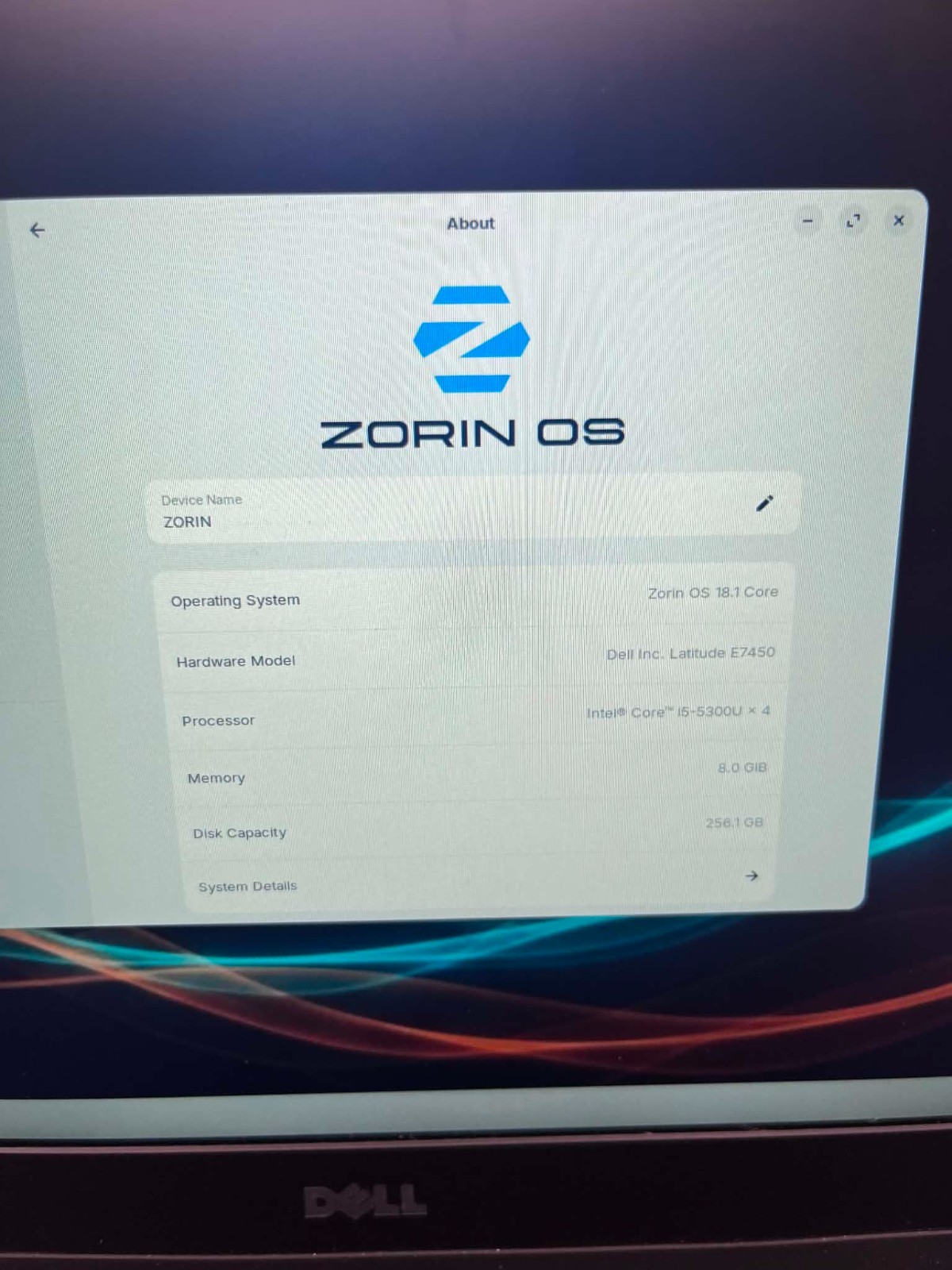 Dell Latitude |Linux Zorin |i5-5300U| 8GB|256GB SSD|Backlit Keys| 1 YR WARRANTY