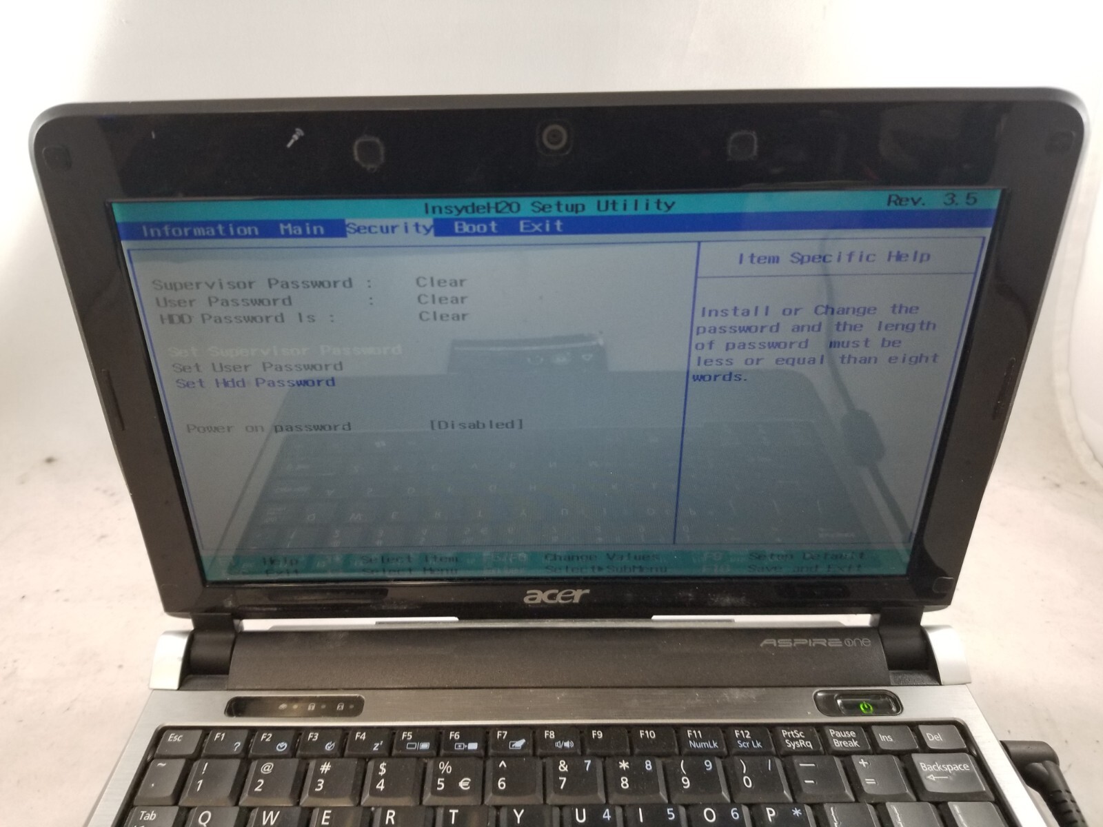 Acer Aspire One D150-1577 10.1″ Intel Atom N270 1.6GHz 1GB 160GB HDD No OS