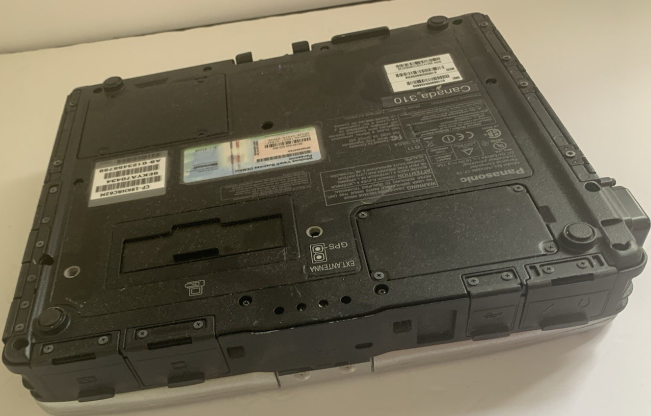 Panasonic Toughbook CF-19 MK3 1.2GH 2gb Boot to BIOS Good Condition