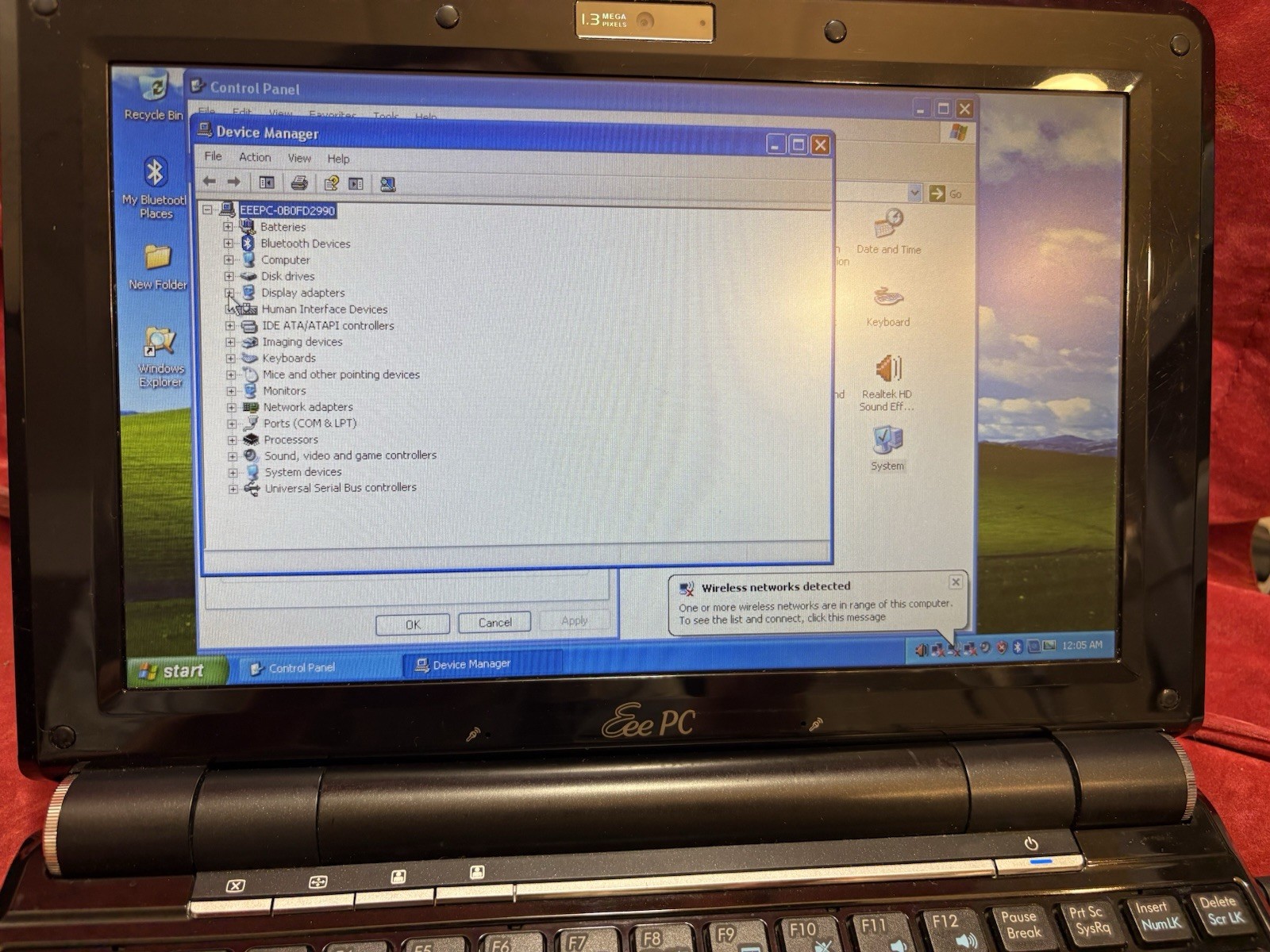 ASUS Eee PC 1005HAB The OG Netbook Laptop Computer Windows XP Home Nice Restored