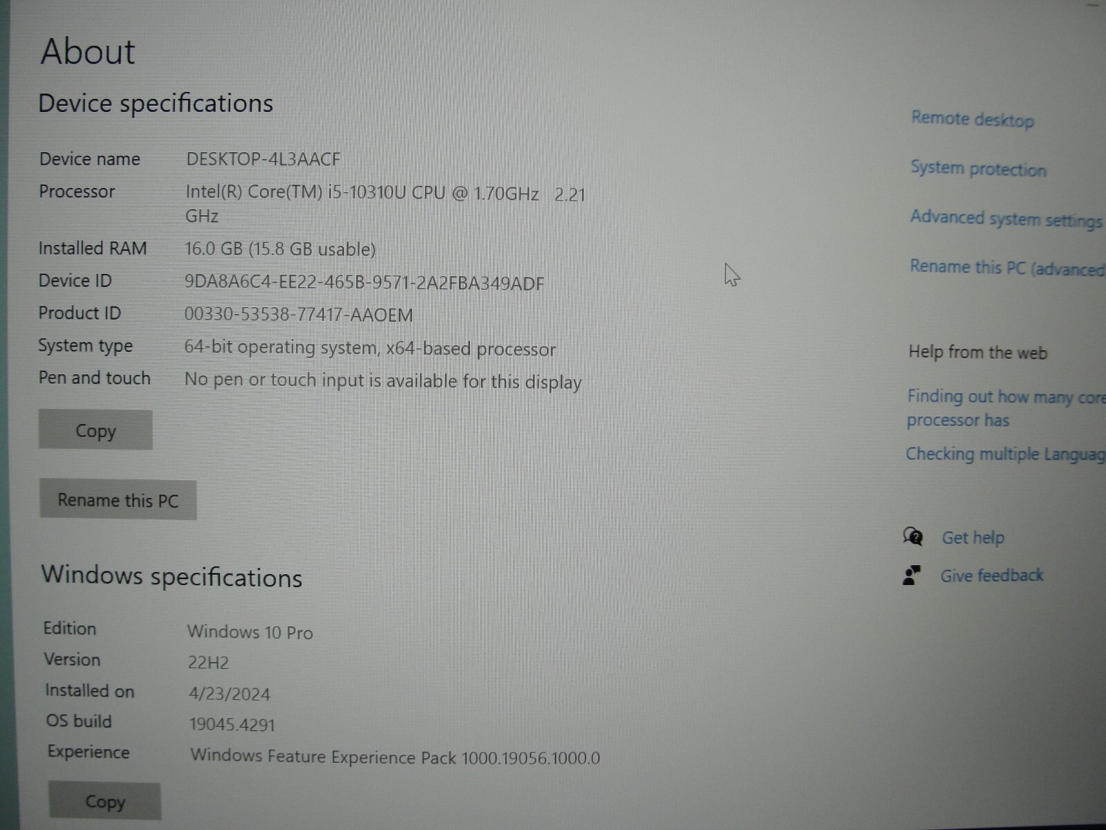 HP ZBook Firefly 14 G7 14″ FHD Intel i5-10310U 1.7GHz 16GB 256GB SSD + Charger
