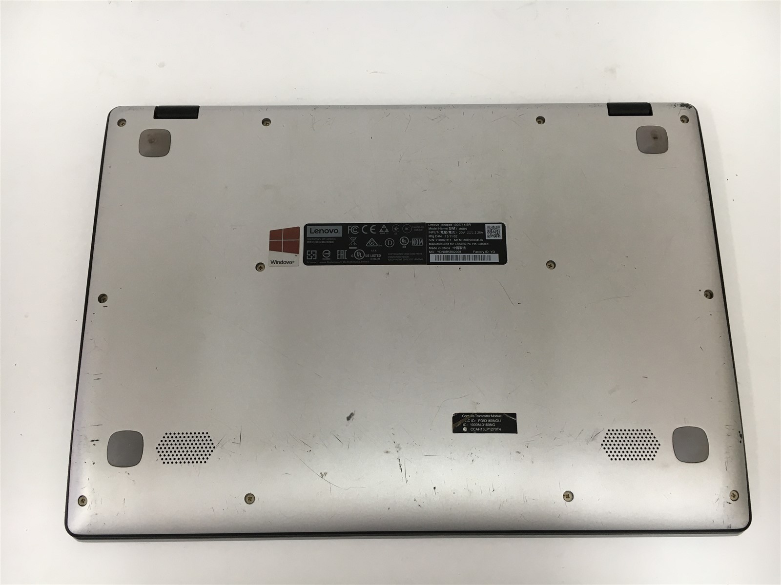Lenovo IdeaPad 100S-14IBR 14″ Celeron N3050 Dual-Core 2GB RAM 64GB SSD Win10Home