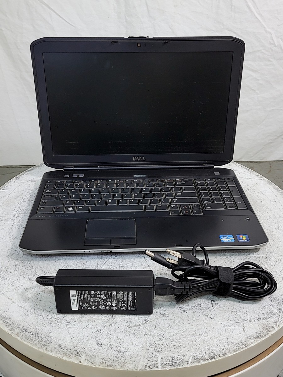 DELL LATITUDE E5530 NON-VPRO 15.6″ Laptop I5-3210M 4GB 320GB SEE NOTES