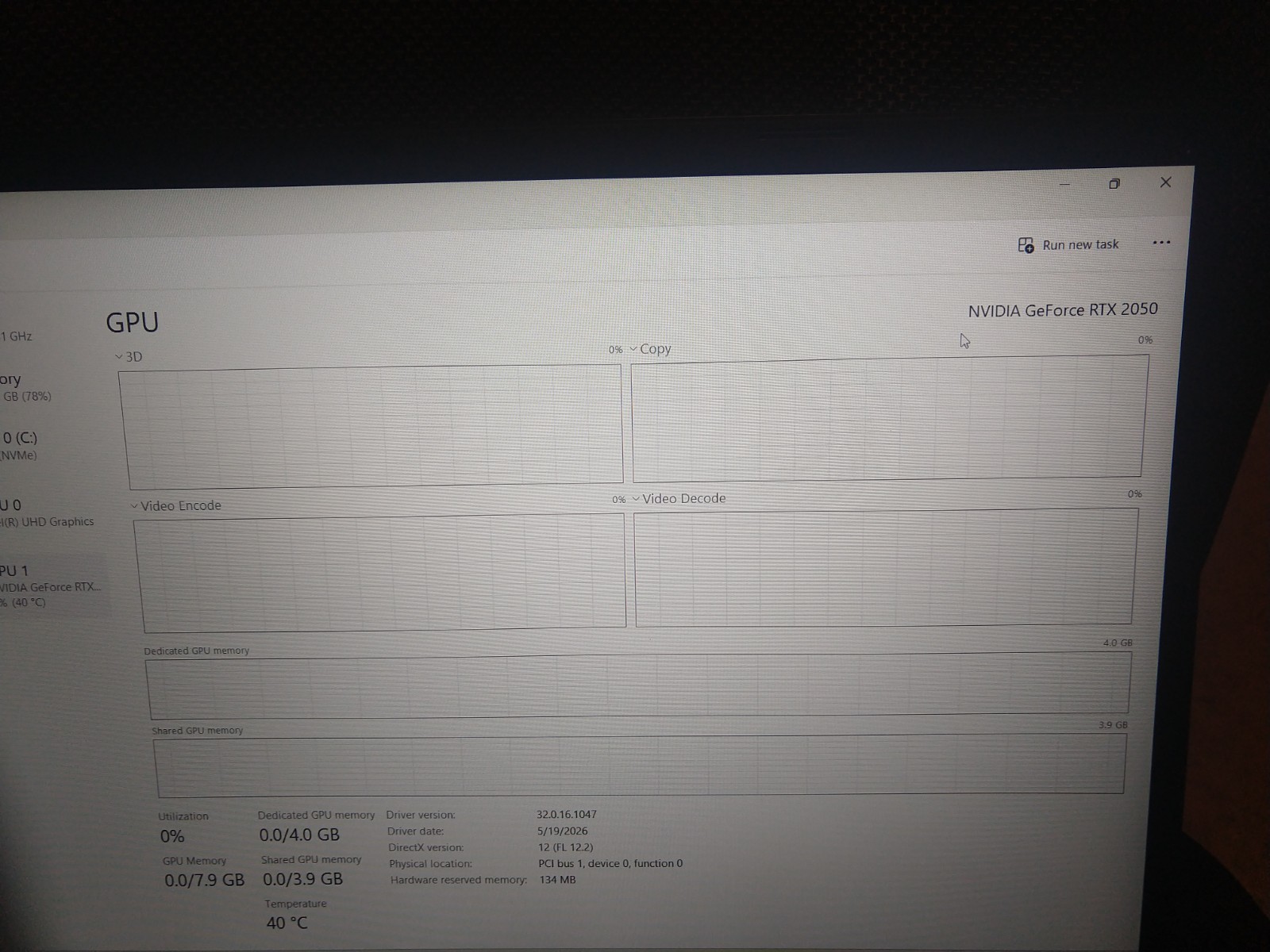 Acer Nitro V15 I5-13420H 2.1GHZ 8GB RAM 512GB SSD W/ GEFORCE RTX 2050 – Black