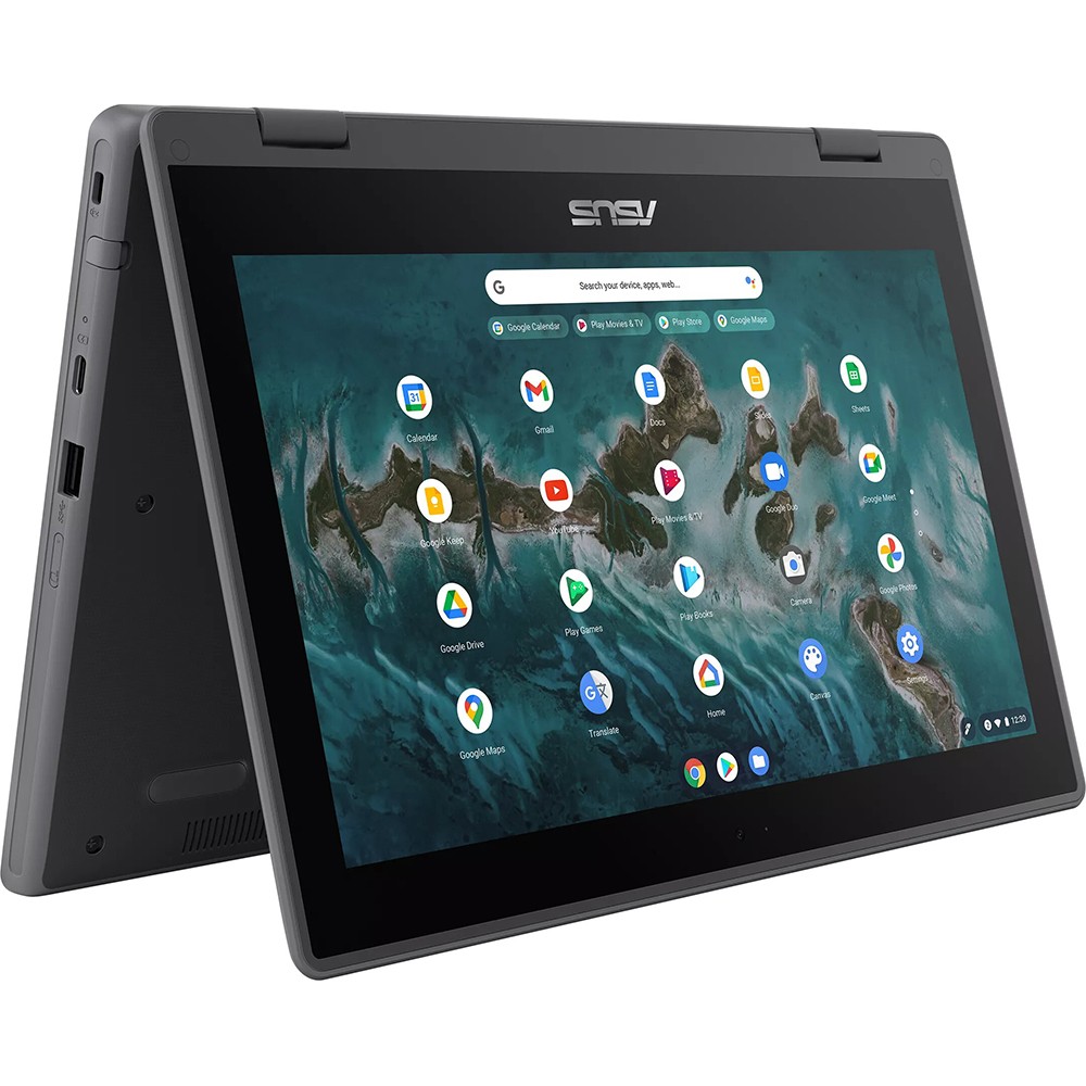 Asus 11.6″ Flip CR1 Touchscreen ChromeBook in Dark Gray – CR1100FKA-YZ144T