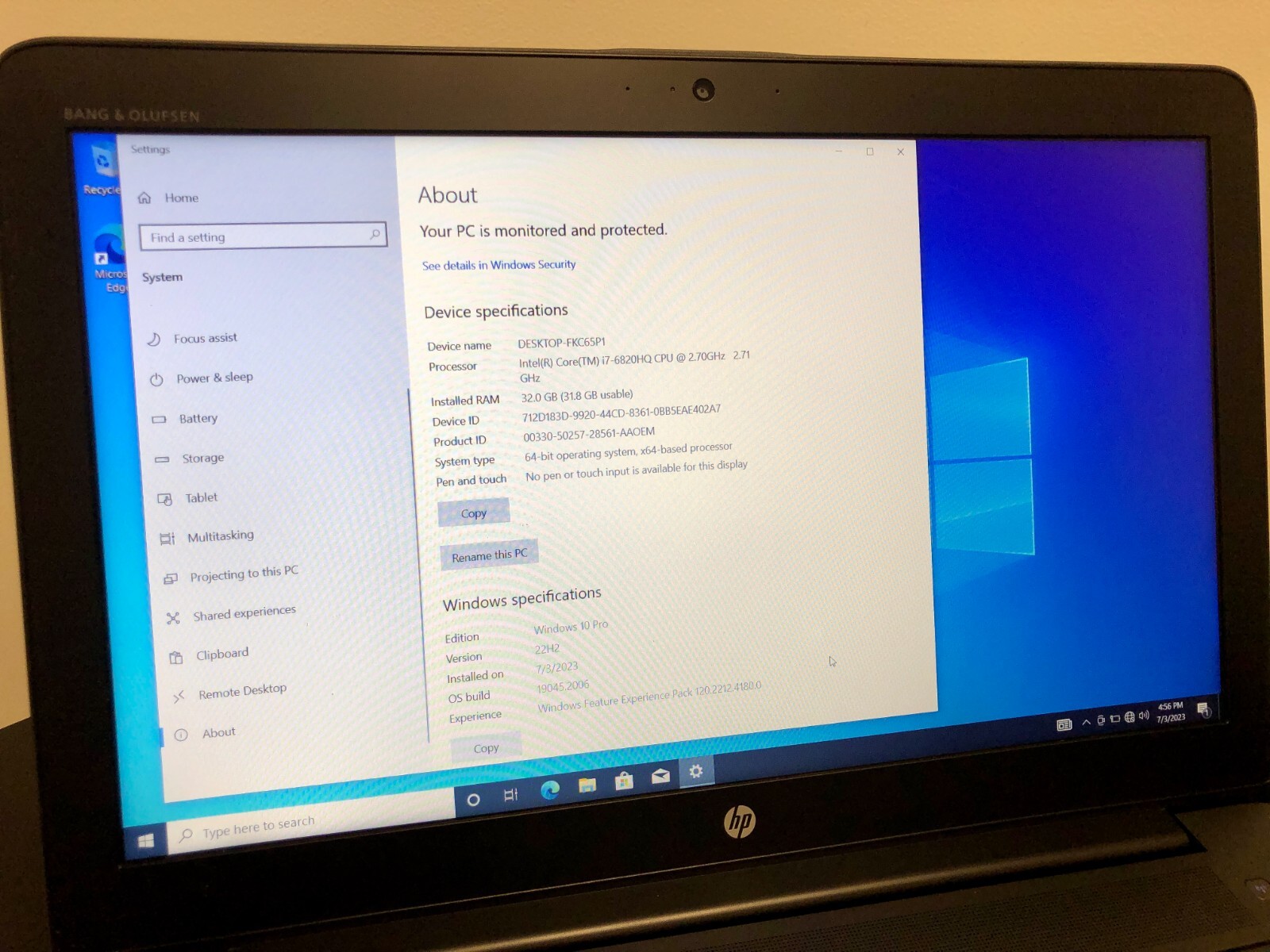 Z Book G3 by Hewlett Packard — Mobile Workstation LapTop 15″ screen