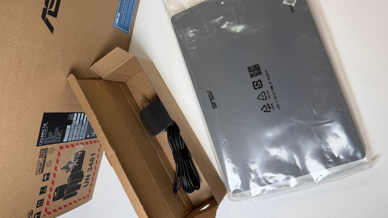 ASUS Chromebook Plus CX 14″ Touchscreen Laptop. Intel Core 3-N355, 256GB,8GB NEW