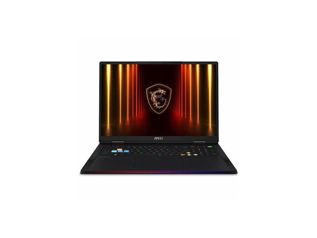 MSI Raider 18 HX AI A2XW Raider 18 HX AI A2XWJG-841US 18″ Gaming Notebook – Core
