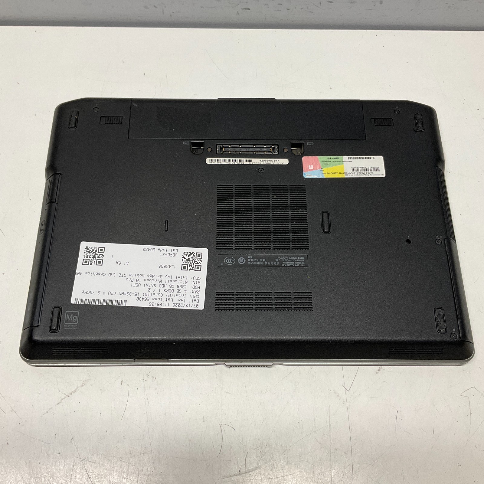Dell Latitude E6430 Intel Core i5-3340M 2.70GHz 4GB 320GB HDD Windows 10 READ
