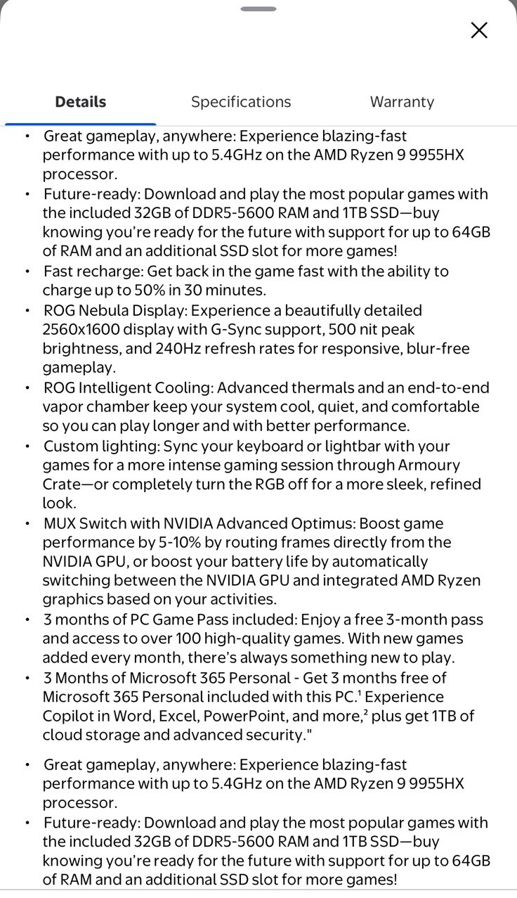 VERY GOOD Gaming Set Up: Asus ROG Strix G18 Laptop 1 TB – accessories included
