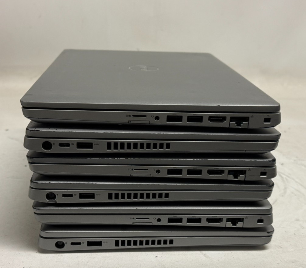 Dell Latitude 5410 14″ (i5-10210u – Mixed RAM – 256GB SSD – Win11H) – Lot of 6