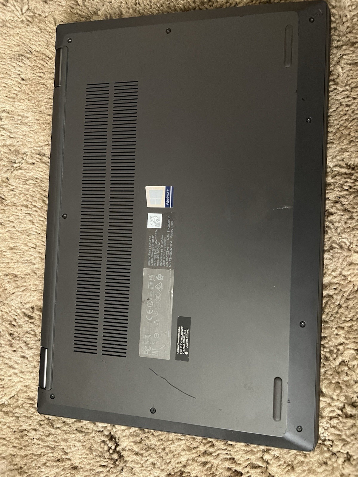 Lenovo Flex 5 14″ Touch Ryzen 5 4500U 16GB 238GB SSD Win 11 Backlit