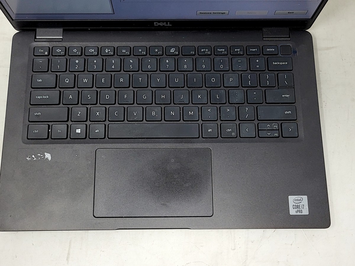 DELL LATITUDE 7410 Laptop Intel I7-10610U 16GB 256GB SEE NOTES