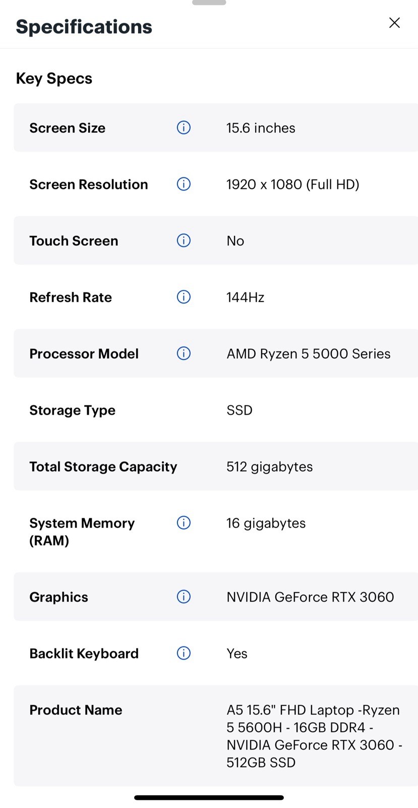 GIGABYTE Notebook A5 K1 15.6″ Ryzen 5 5600H 3.3GHz 16GB RAM 512GB SSD RTX 3060