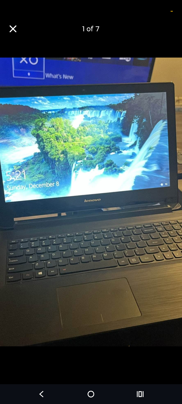 Lenovo Flex-15 Cereliac Intel Core i3 N3530 windows 10 installed