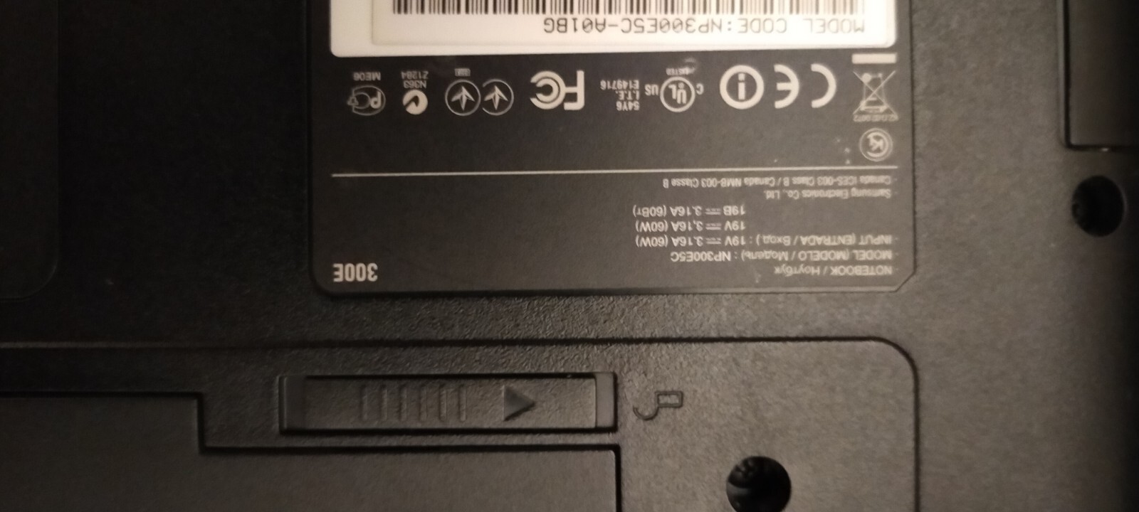 Pc computer portatile samsung NP300E5c notebook samsung