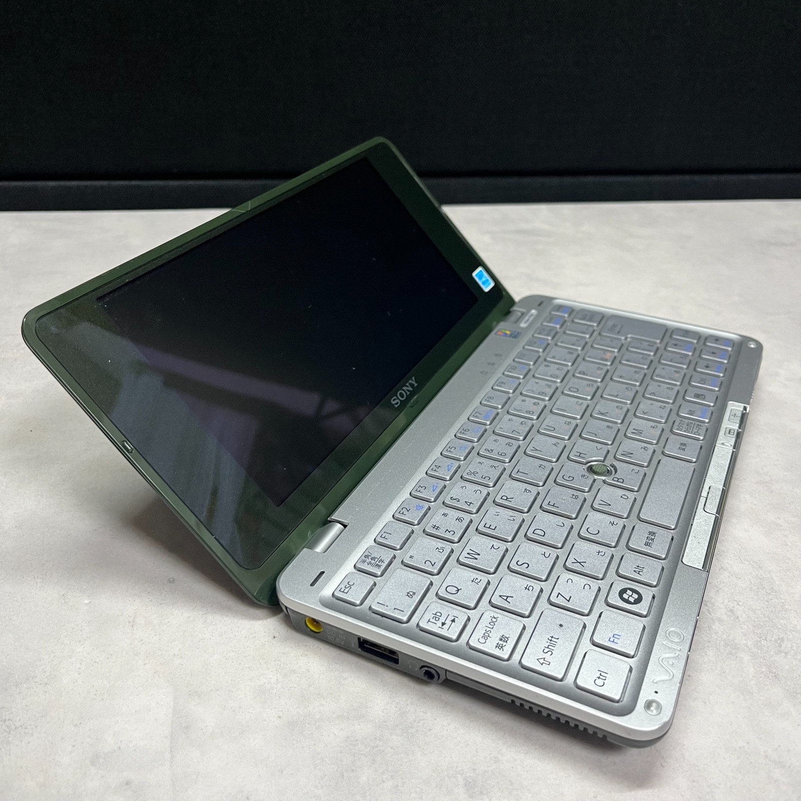 SONY VAIO VGN-P50 type P Pocket Style Portable UMPC Green Tested Good!!