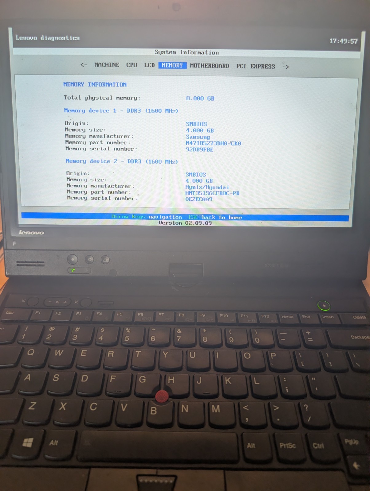 ThinkPad X230 Tablet 8GB RAM, No Hard Drive, Touchscreen, Pen