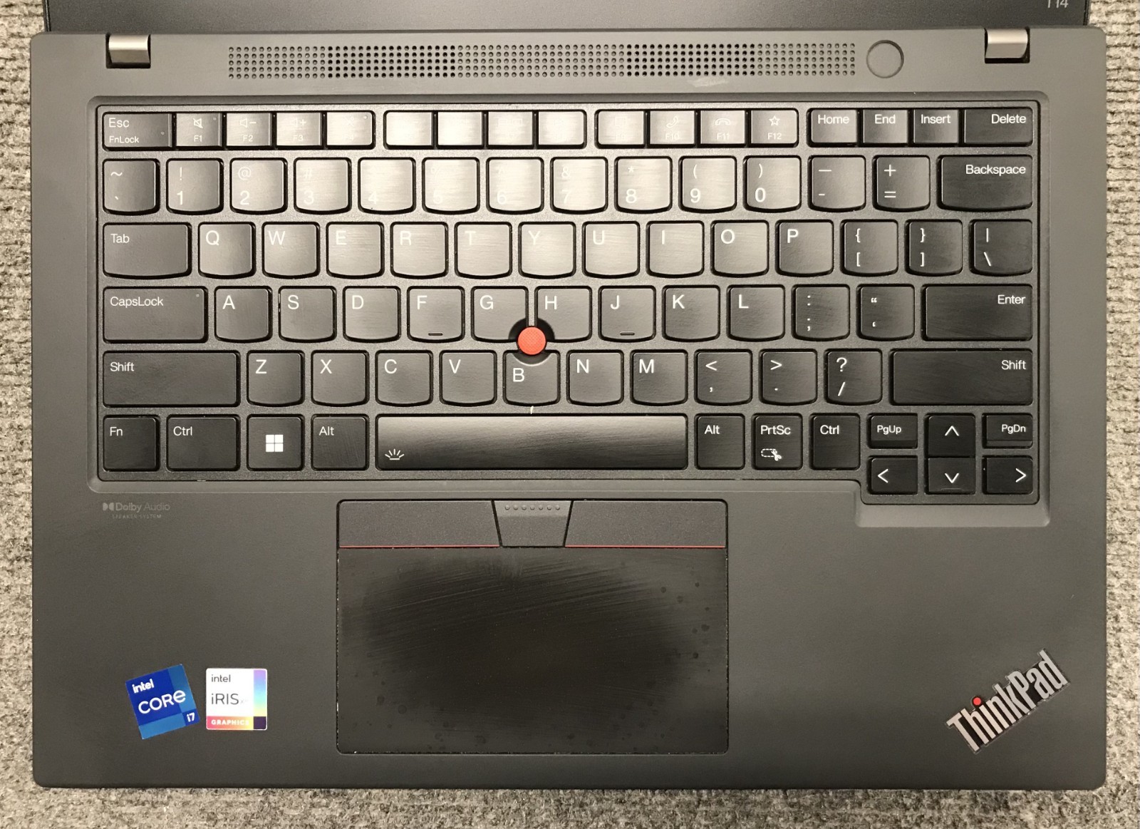 Lenovo ThinkPad T14 Gen 3 14″ Laptop i7-1260P 16GB RAM 512GB NVMe, As Is