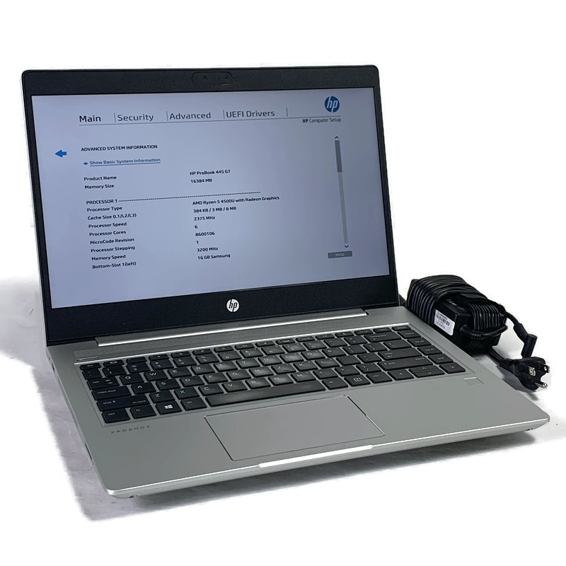 HP ProBook 445 G7 14″ Laptop Ryzen 5 4500U 2.3GHz 16GB – NO DRIVE