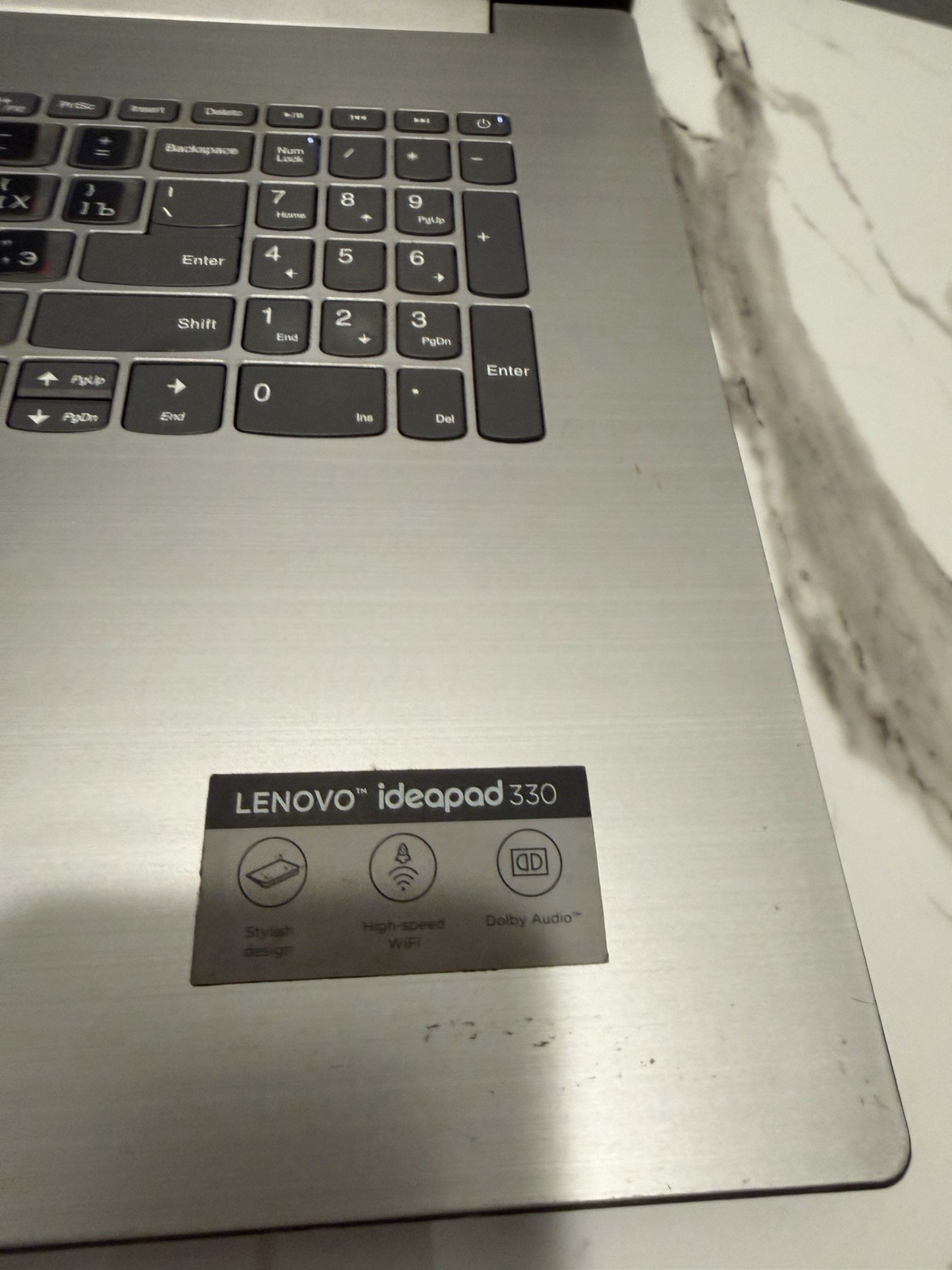 Lenovo IdeaPad 330 15.6″ AMD A9 8GB RAM 1TB HDD +128GB SSD Silver