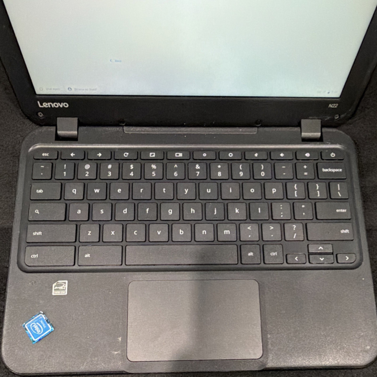 Lenovo N22 Chromebook 11.6″ Intel Celeron Black Laptop Chrome OS USB HDMI Wi-Fi
